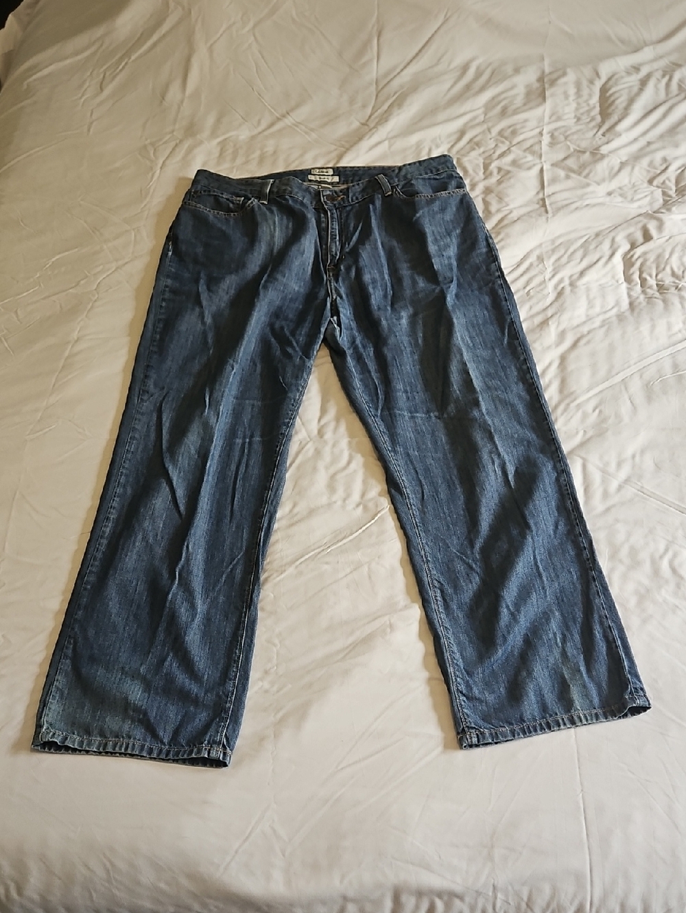 L.L. Bean Classic Fit Straight Leg Jeans Size 16